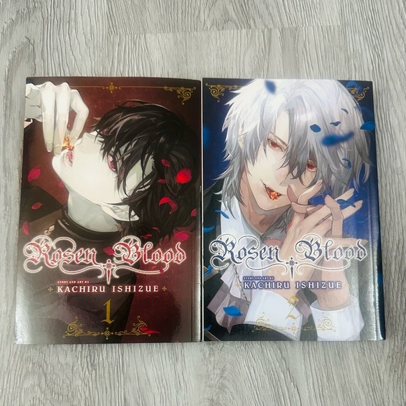 NEW! Rosen Blood Vol 1 & 2 Paperback Manga Shojo Beat Rated Teen Vampire Fantasy - Picture 1 of 4